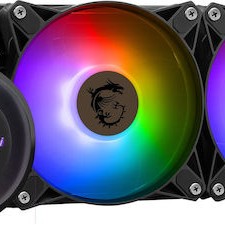 MSI MAG CoreLiquid E240 Υδρόψυξη Επεξεργαστή Διπλού Ανεμιστήρα 120mm για Socket AM4/AM5/1700/1200/115x με ARGB Φωτισμό