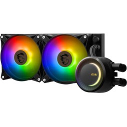 MSI MAG CoreLiquid E240 Υδρόψυξη Επεξεργαστή Διπλού Ανεμιστήρα 120mm για Socket AM4/AM5/1700/1200/115x με ARGB Φωτισμό