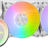 MSI MAG CoreLiquid E240 Υδρόψυξη Επεξεργαστή Διπλού Ανεμιστήρα 120mm για Socket AM4/AM5/1700/1200/115x με ARGB Φωτισμό Λευκή