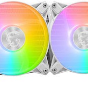 MSI MAG CoreLiquid E360 Υδρόψυξη Επεξεργαστή Τριπλού Ανεμιστήρα 120mm για Socket AM4/AM5/1700/1200/115x με ARGB Φωτισμό Λευκή