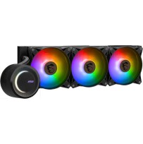 MSI MAG CoreLiquid E360 Υδρόψυξη Επεξεργαστή Τριπλού Ανεμιστήρα 120mm για Socket AM4/AM5/1700/1200/115x με ARGB Φωτισμό Λευκή