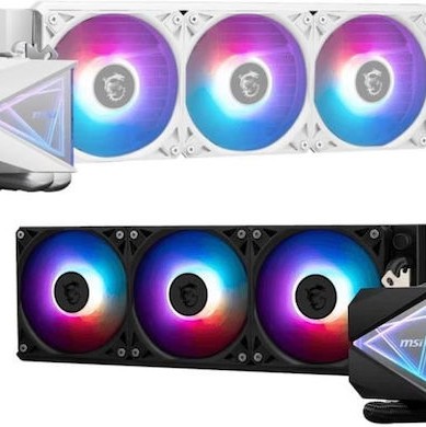 MSI MAG CoreLiquid Υδρόψυξη Επεξεργαστή Τριπλού Ανεμιστήρα 120mm για Socket AM4/AM5/1700/1200/115x με ARGB Φωτισμό