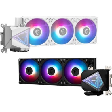 MSI MAG CoreLiquid Υδρόψυξη Επεξεργαστή Τριπλού Ανεμιστήρα 120mm για Socket AM4/AM5/1700/1200/115x με ARGB Φωτισμό