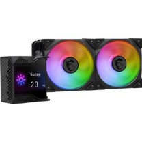 MSI MPG CORELIQUID D240 Υδρόψυξη Επεξεργαστή Διπλού Ανεμιστήρα 120mm για Socket AM4/AM5/1700/1200/115x με ARGB Φωτισμό