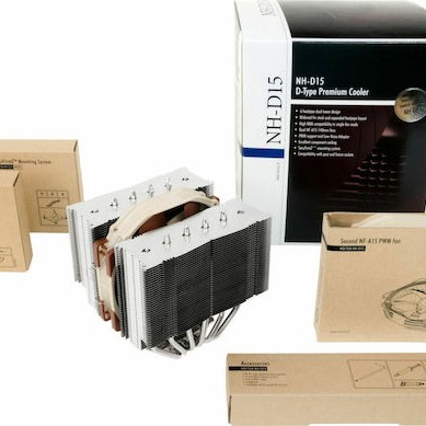 Noctua NH-D15 Ψύκτρα Επεξεργαστή για Socket AM4/AM5/115x Καφέ