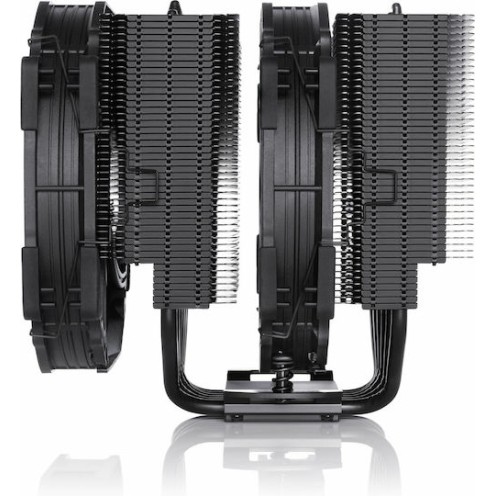 Noctua NH-D15NH-D15 chromax.black Ψύκτρα Επεξεργαστή Διπλού Ανεμιστήρα για Socket AM4/AM5/1200/115x