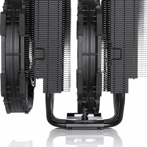 Noctua NH-D15NH-D15 chromax.black Ψύκτρα Επεξεργαστή Διπλού Ανεμιστήρα για Socket AM4/AM5/1200/115x