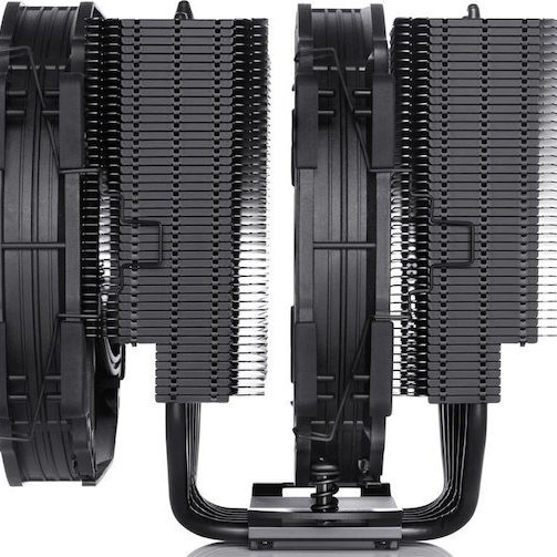 Noctua NH-D15NH-D15 chromax.black Ψύκτρα Επεξεργαστή Διπλού Ανεμιστήρα για Socket AM4/AM5/1200/115x