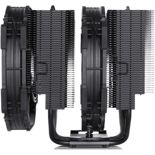 Noctua NH-D15NH-D15 chromax.black Ψύκτρα Επεξεργαστή Διπλού Ανεμιστήρα για Socket AM4/AM5/1200/115x