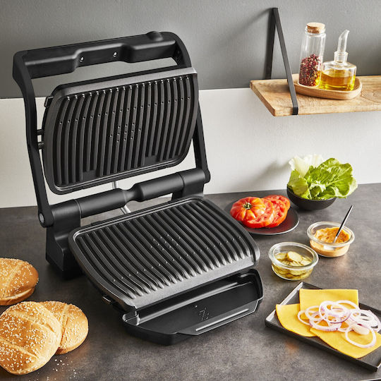 Tefal OptiGrill+ Τοστιέρα για 2 Τοστ 2000W Μαύρη
