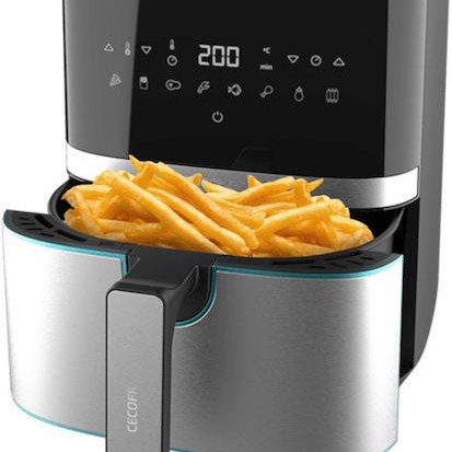Cecotec Cecofry Full Pro 5500 Inox Air Fryer 5.5lt Ασημί