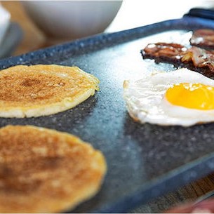 Cecotec Rockwater Teppanyaki Πλάκα Ψησίματος με Ρυθμιζόμενο Θερμοστάτη 2600W 45x25εκ.