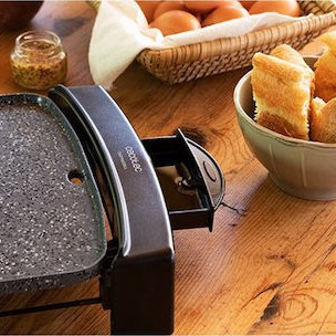 Cecotec Rockwater Teppanyaki Πλάκα Ψησίματος με Ρυθμιζόμενο Θερμοστάτη 2600W 45x25εκ.