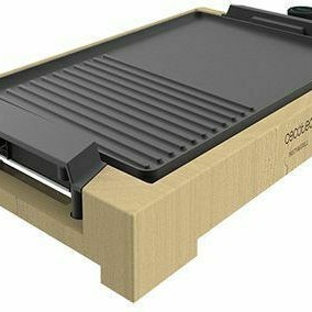 Cecotec Tasty & Grill 2000 Επιτραπέζια Ηλεκτρική Ψησταριά Λείας και Αυλακωτής Πλάκας 2000W με Ρυθμιζόμενο Θερμοστάστη 37.5x24.5εκ.