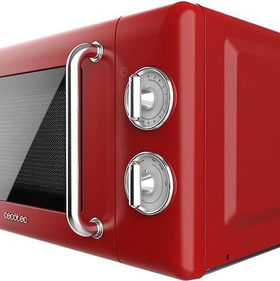 Cecotec ProClean 3010 Retro Φούρνος Μικροκυμάτων 20lt Κόκκινος