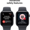 Apple Watch SE 3 Aluminium 40mm Αδιάβροχο με Παλμογράφο (Midnight Aluminium Case with Midnight Sport Band - M/L)