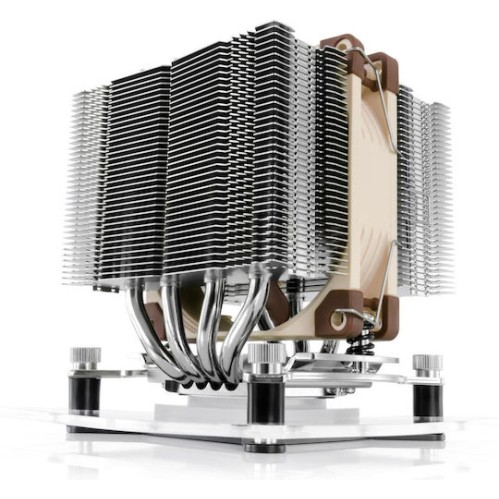 Noctua NH-D9L chromax.black Ψύκτρα Επεξεργαστή για Socket AM4/AM5/1200/115x/1700
