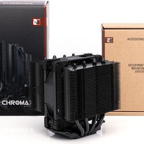 Noctua NH-D9L chromax.black Ψύκτρα Επεξεργαστή για Socket AM4/AM5/1200/115x/1700