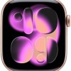 Apple Watch Series 11 Aluminium 42mm Αδιάβροχο με Παλμογράφο (Rose Gold Aluminium Case with Light Blush Sport Band - M/L)