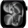 Apple Watch Series 11 Aluminium 46mm Αδιάβροχο με Παλμογράφο (Jet Black Aluminium Case with Black Sport Band - S/M)