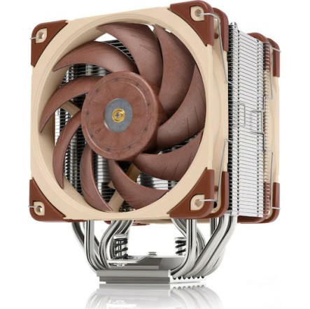 Noctua NH-U12A Ψύκτρα Επεξεργαστή Διπλού Ανεμιστήρα για Socket AM4/AM5/115x Καφέ