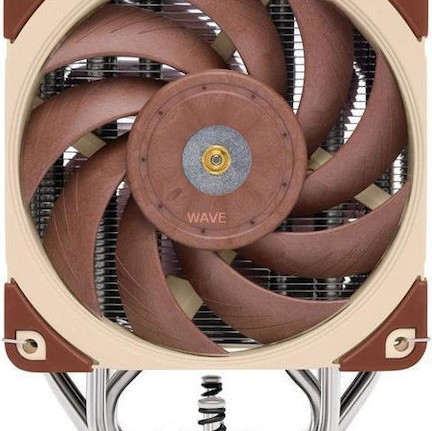 Noctua NH-U12A Ψύκτρα Επεξεργαστή Διπλού Ανεμιστήρα για Socket AM4/AM5/115x Καφέ