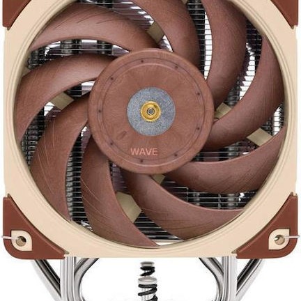 Noctua NH-U12A Ψύκτρα Επεξεργαστή Διπλού Ανεμιστήρα για Socket AM4/AM5/115x Καφέ