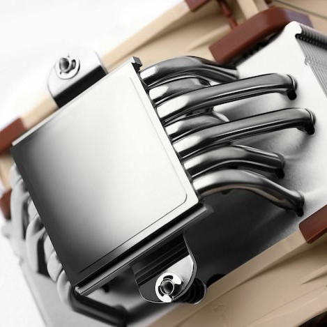 Noctua NH-U12A Ψύκτρα Επεξεργαστή Διπλού Ανεμιστήρα για Socket AM4/AM5/115x Καφέ