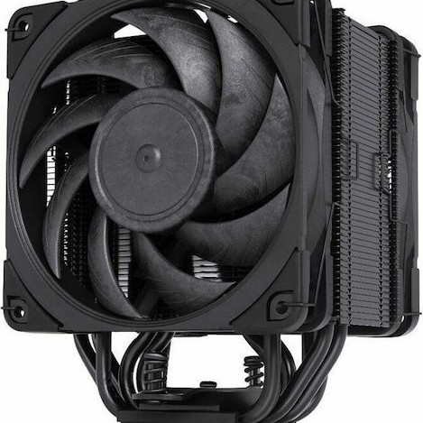 Noctua NH-U12A chromax.black Ψύκτρα Επεξεργαστή Διπλού Ανεμιστήρα για Socket AM4/AM5/1200/115x/1700