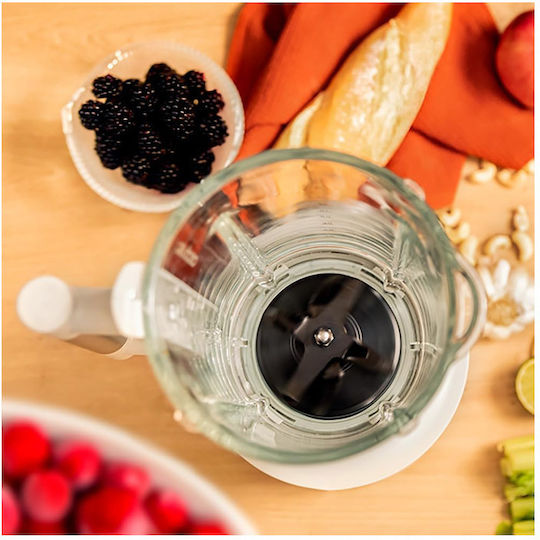 Cecotec Grand Katana 2700MAX Total Destroy Μπλέντερ για Smoothies με Γυάλινη Κανάτα 1.8lt 2700W Λευκό