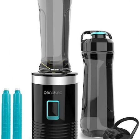 Cecotec Power Titanium 350 Easygo Μπλέντερ με Πλαστική Κανάτα 600 ml Μαύρο