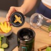 Cecotec Power Titanium 350 Easygo Μπλέντερ με Πλαστική Κανάτα 600 ml Μαύρο