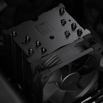 Noctua NH-U9S chromax.black Ψύκτρα Επεξεργαστή για Socket AM4/AM5/1200/115x