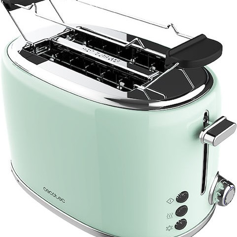 Cecotec Φρυγανιέρα 2 Θέσεων 980W Πράσινη