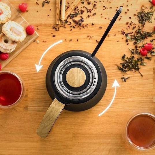 Cecotec Thermosense 500 Swan Βραστήρας 1lt 1200W Μαύρος