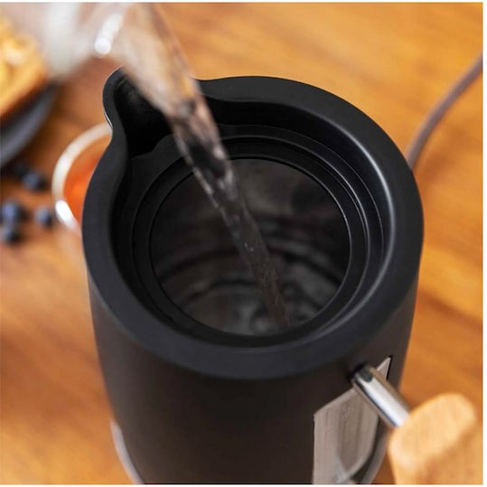Cecotec Thermosense 400 Βραστήρας 1.7lt 3000W Black Woody
