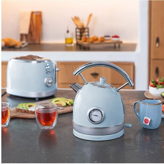 Cecotec Thermosense 420 Vintage Βραστήρας 1.8lt 2200W Μπλε