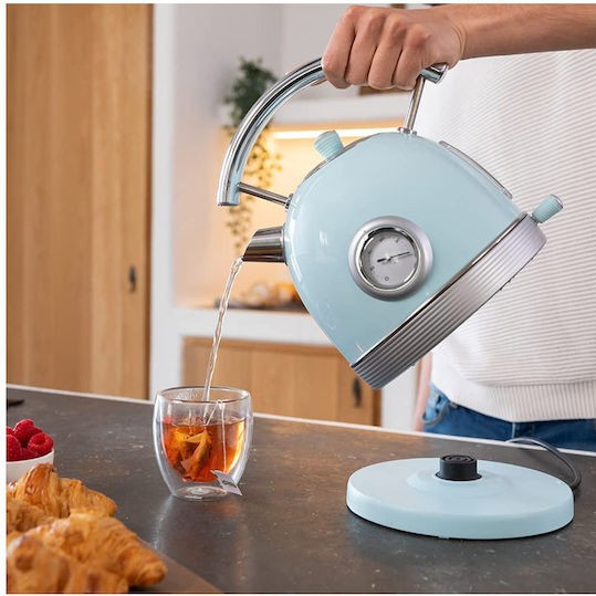 Cecotec Thermosense 420 Vintage Βραστήρας 1.8lt 2200W Μπλε