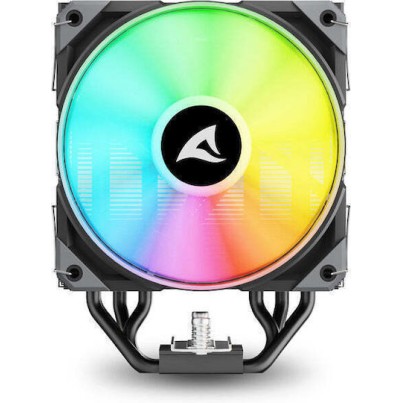 Sharkoon A50 Ψύκτρα Επεξεργαστή για Socket AM4/AM5/1200/115x/1700 με RGB Φωτισμό