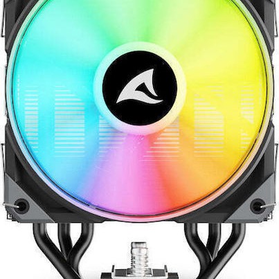 Sharkoon A50 Ψύκτρα Επεξεργαστή για Socket AM4/AM5/1200/115x/1700 με RGB Φωτισμό