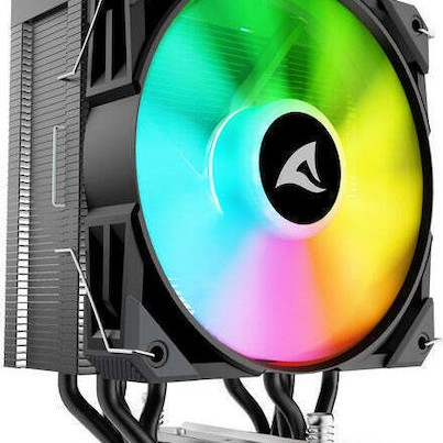 Sharkoon A50 Ψύκτρα Επεξεργαστή για Socket AM4/AM5/1200/115x/1700 με RGB Φωτισμό