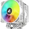 Sharkoon A60 RGB Ψύκτρα Επεξεργαστή για Socket AM4/AM5/1200/115x/1700 Λευκή