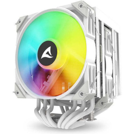 Sharkoon A60 RGB Ψύκτρα Επεξεργαστή για Socket AM4/AM5/1200/115x/1700 Λευκή