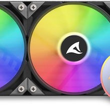 Sharkoon S70 Υδρόψυξη Επεξεργαστή Διπλού Ανεμιστήρα 120mm για Socket AM4/AM5/1700/1200/115x με ARGB Φωτισμό