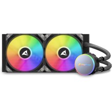 Sharkoon S70 Υδρόψυξη Επεξεργαστή Διπλού Ανεμιστήρα 120mm για Socket AM4/AM5/1700/1200/115x με ARGB Φωτισμό