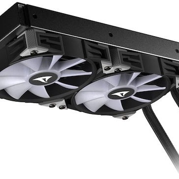 Sharkoon S70 Υδρόψυξη Επεξεργαστή Διπλού Ανεμιστήρα 120mm για Socket AM4/AM5/1700/1200/115x με ARGB Φωτισμό