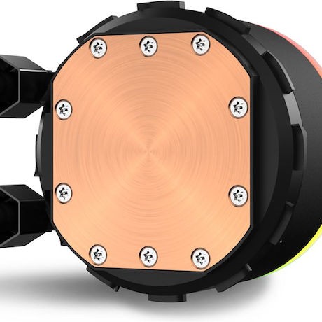 Sharkoon S70 Υδρόψυξη Επεξεργαστή Διπλού Ανεμιστήρα 120mm για Socket AM4/AM5/1700/1200/115x με ARGB Φωτισμό