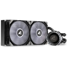Sharkoon S80 RGB Υδρόψυξη Επεξεργαστή Διπλού Ανεμιστήρα 120mm για Socket AM4/AM5/1700/1200/115x