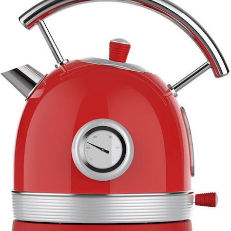 Cecotec Thermosense 420 Vintage Βραστήρας 1.8lt 2200W Κόκκινος