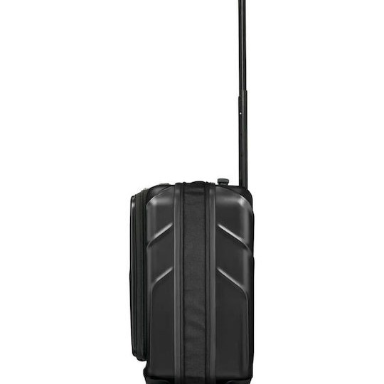 Wenger Carry-on Βαλίτσα Ταξιδίου Καμπίνας Σκληρή Μαύρη με 4 Ρόδες Ύψους 54εκ.